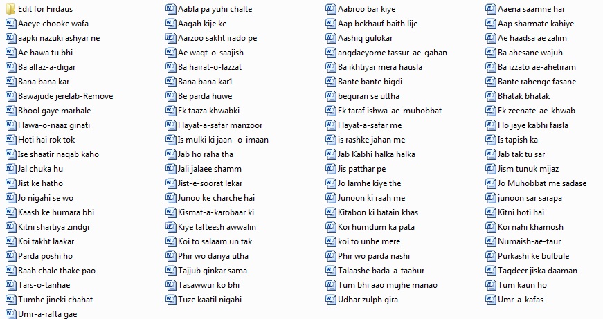 List of shayri by gazalking